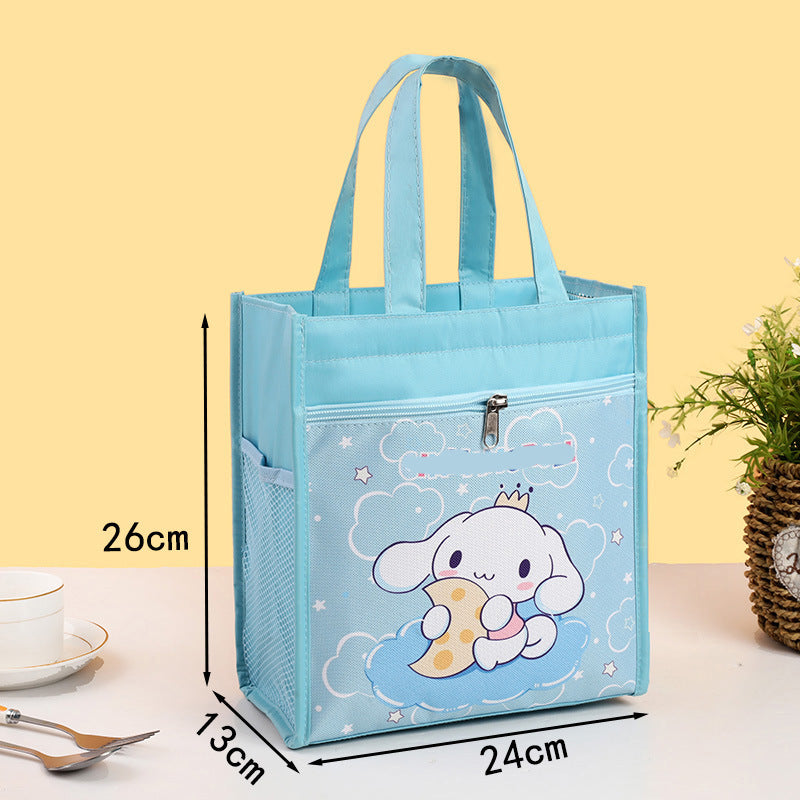 Insulated Bear-Themed Lunch Tote Bowlift