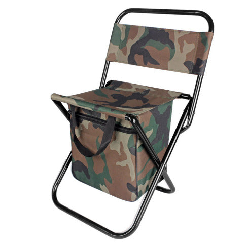 Unisex Folding Chair with Insulated Cooler Bag Bowlift