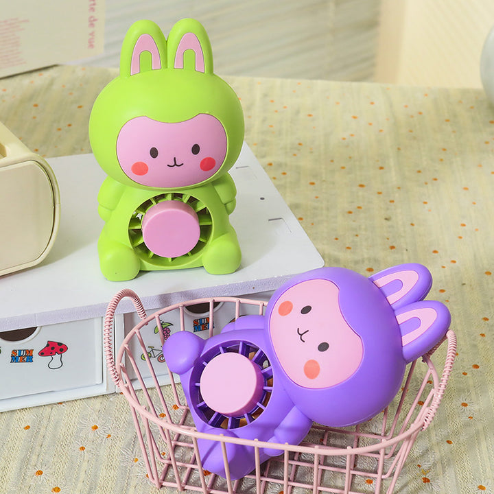 Portable Mini Fan with Animal Design Bowlift