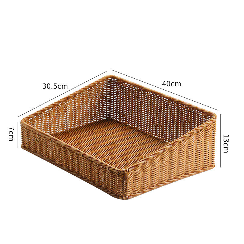 Elegant Woven Storage Tray Bowlift