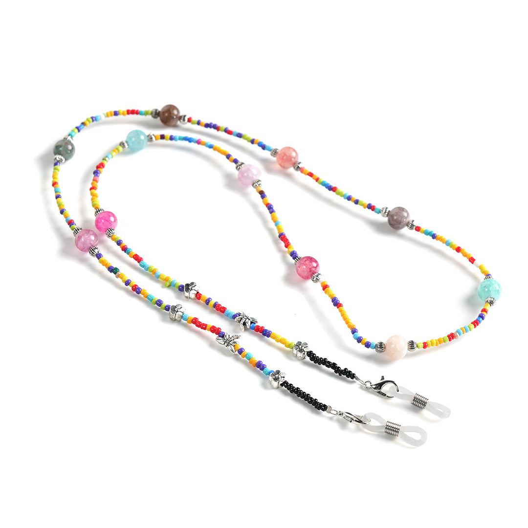 Colorful Handcrafted Beaded Eyewear Chain Bowlift