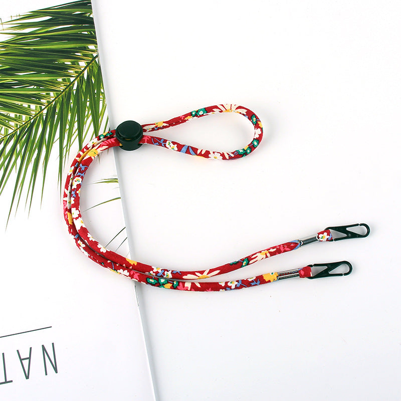Floral Print Eyewear Strap Bowlift