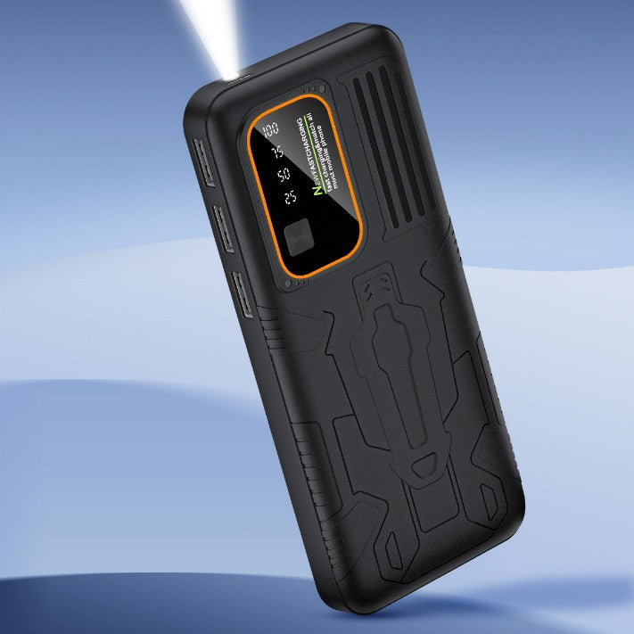 Robust power bank with intelligent LCD display Bowlift