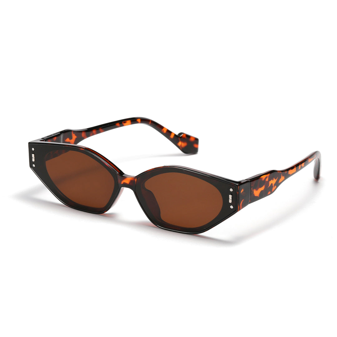 Women's geometric sunglasses in futuristic design Bowlift