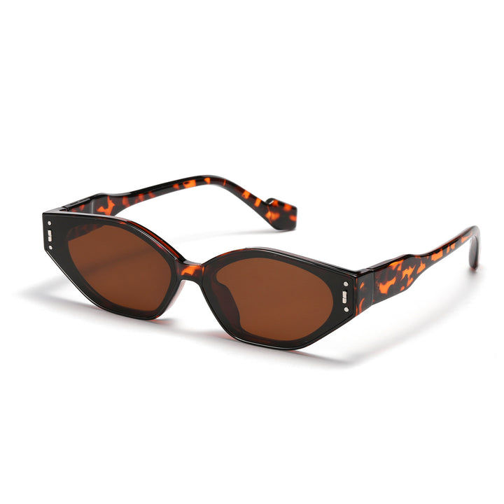 Women's geometric sunglasses in futuristic design Bowlift