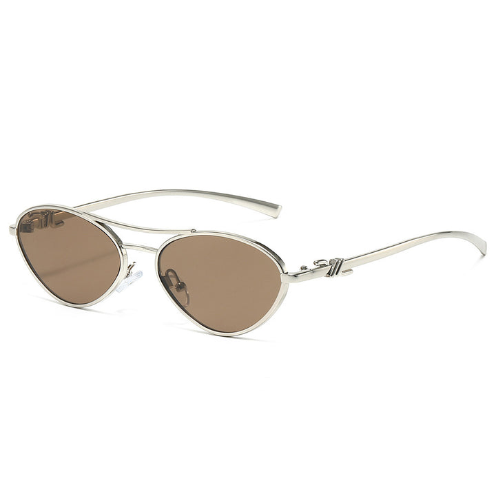Stylish Angular Frame Sunglasses Bowlift