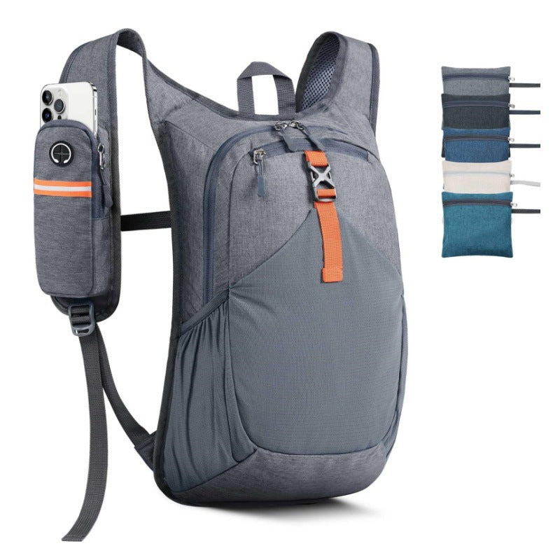 Ergonomic sling backpack with practical compartments and phone holder Bowlift