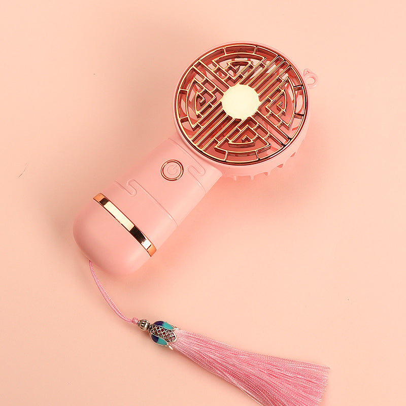 Women's Portable Hand Fan with Elegant Design Bowlift