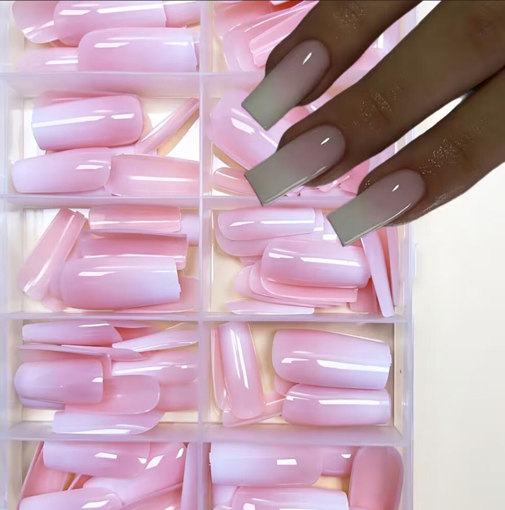 Stylish Long-Lasting Press-On Nail Tips Bowlift