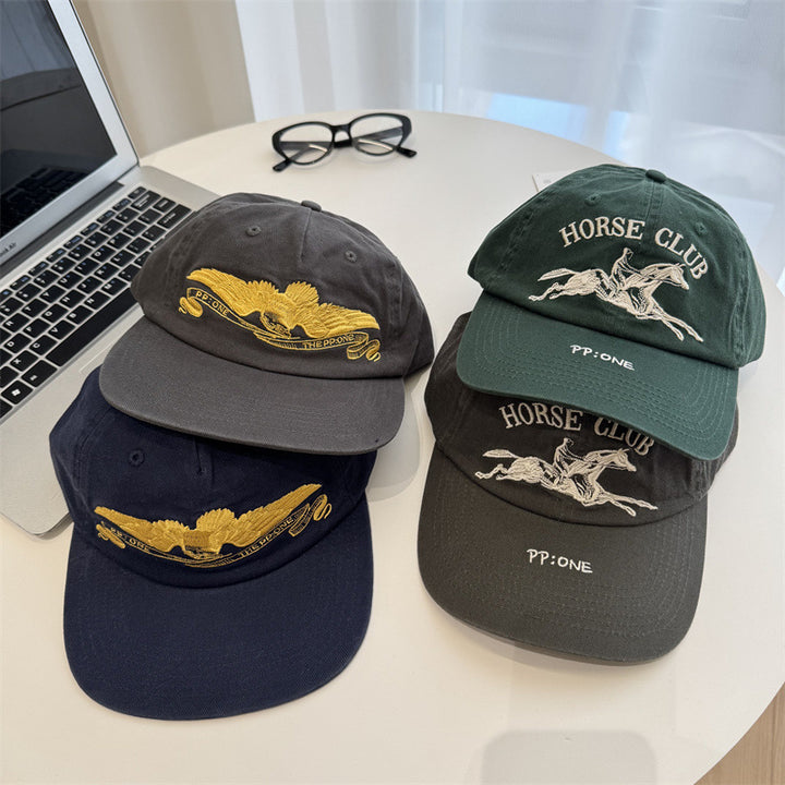 Men's Embroidered Graphic Cap Bowlift
