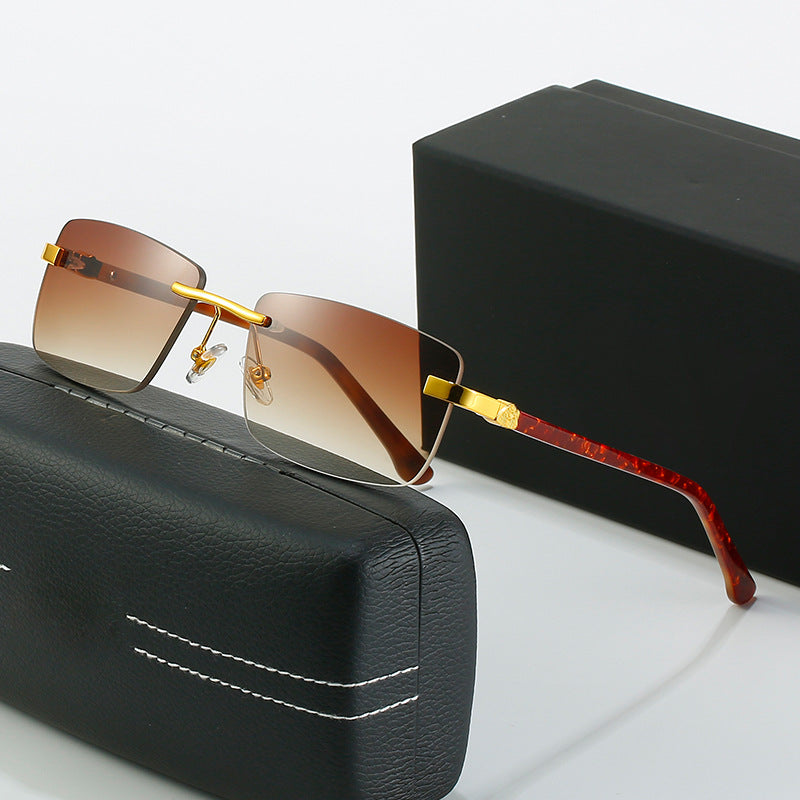 Ladies fashionable rectangular corrective glasses Bowlift