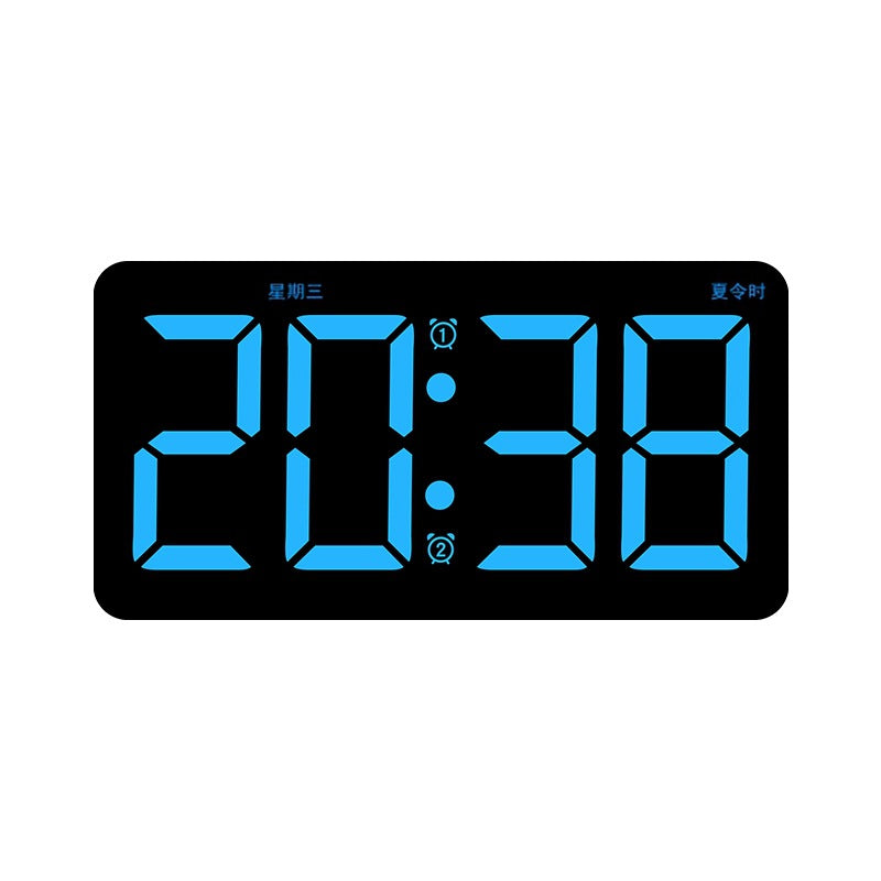 Digital LED Alarm Clock with Large Digits and Snooze Function Bowlift