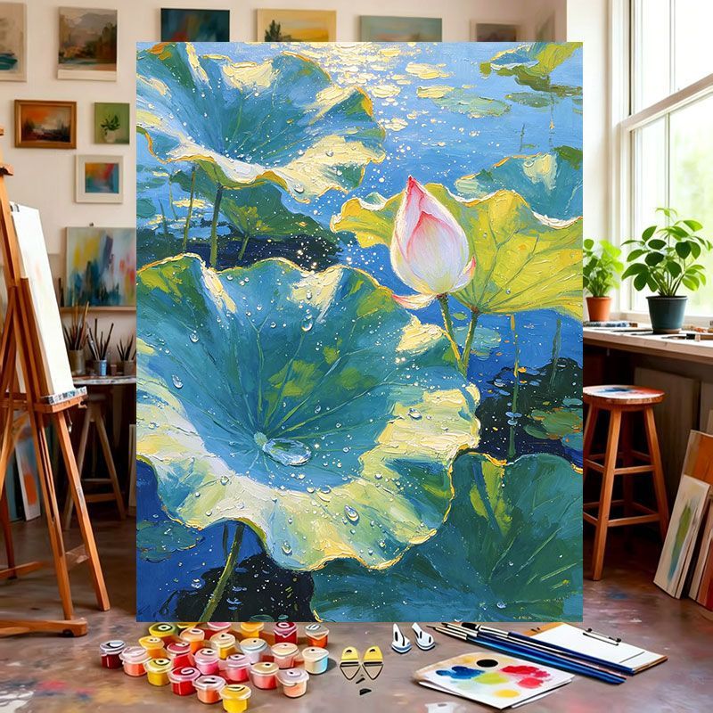 Nature-Themed Canvas Art Print Bowlift