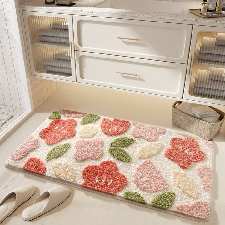 Desert Landscape Bath Rug Bowlift