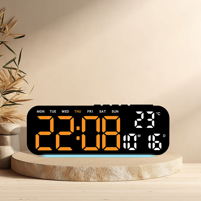 Digital weather alarm clock with temperature and hygrometer display Bowlift