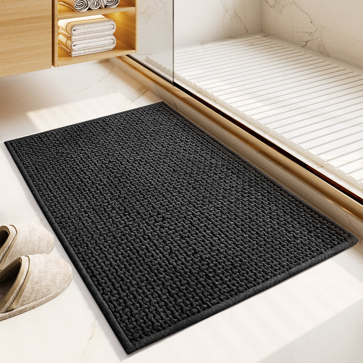 Natural Fiber Bath Mat Bowlift