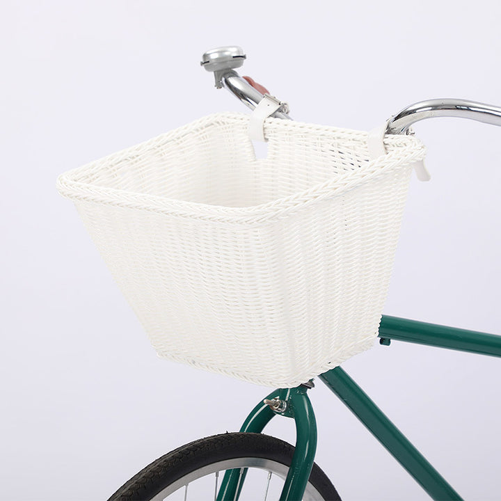 Ladies Braided Storage Basket with Two Carry Handles Bowlift
