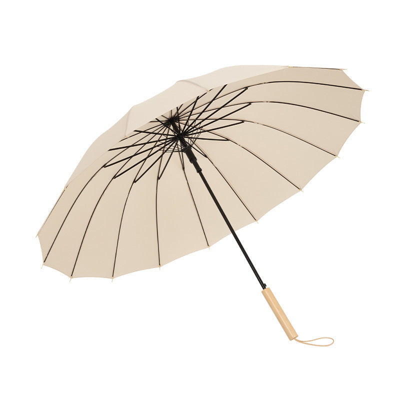 Women's Folding Umbrella with Elegant Handling and Unique Design Bowlift