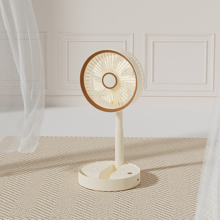 Adjustable Height Portable Desk Fan Bowlift
