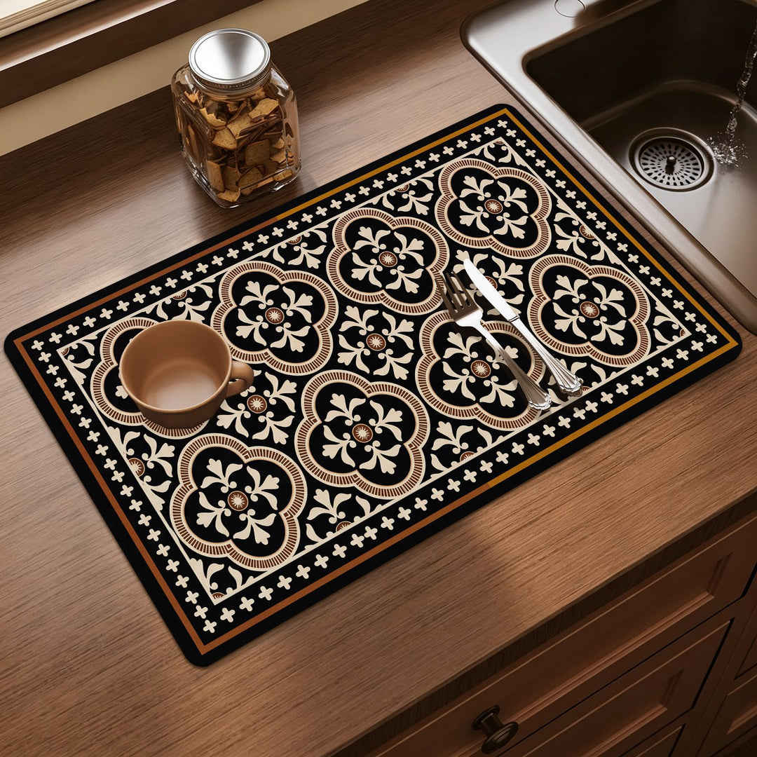 Elegant Kitchen Mat Bowlift