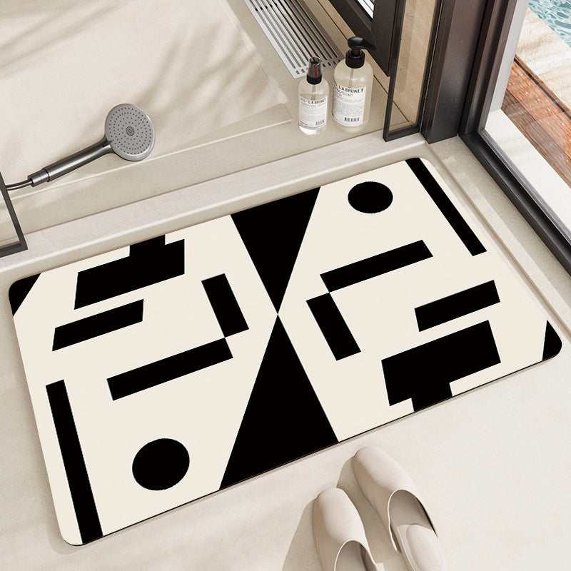 Playful Cow-Themed Bathroom Mat Bowlift