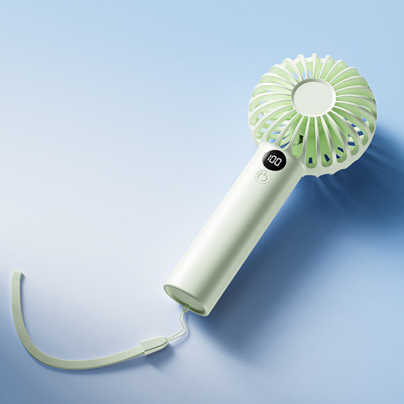Ladies portable high-speed handheld fan with digital control Bowlift