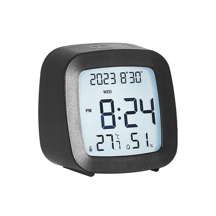 Digital Multifunction Alarm Clock with Hygrometer and Temperature Sensor Bowlift