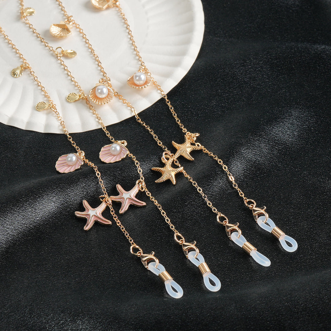 Bohemian Shell & Starfish Pendant Necklace Bowlift