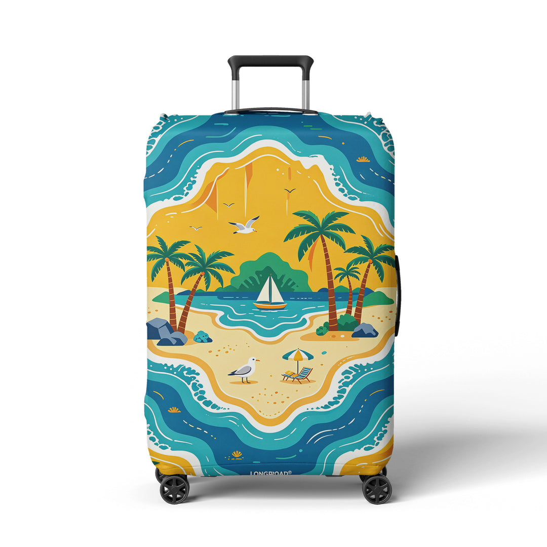 Women's suitcase sock with colorful coral design Bowlift