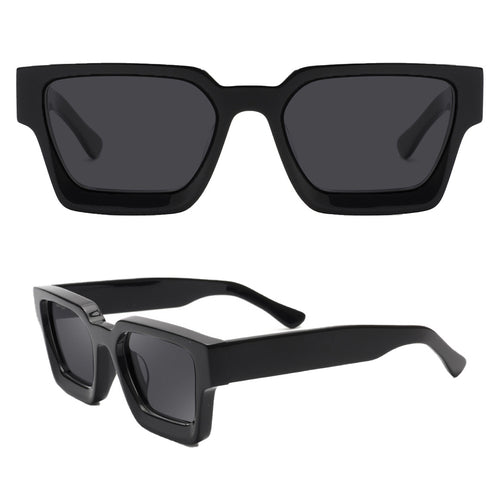 Women's sunglasses with square frame and polarized lenses Bowlift