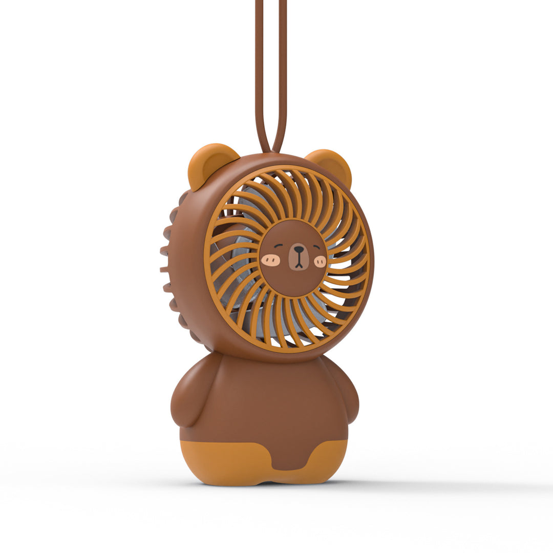 Women's portable mini fan in bear design Bowlift