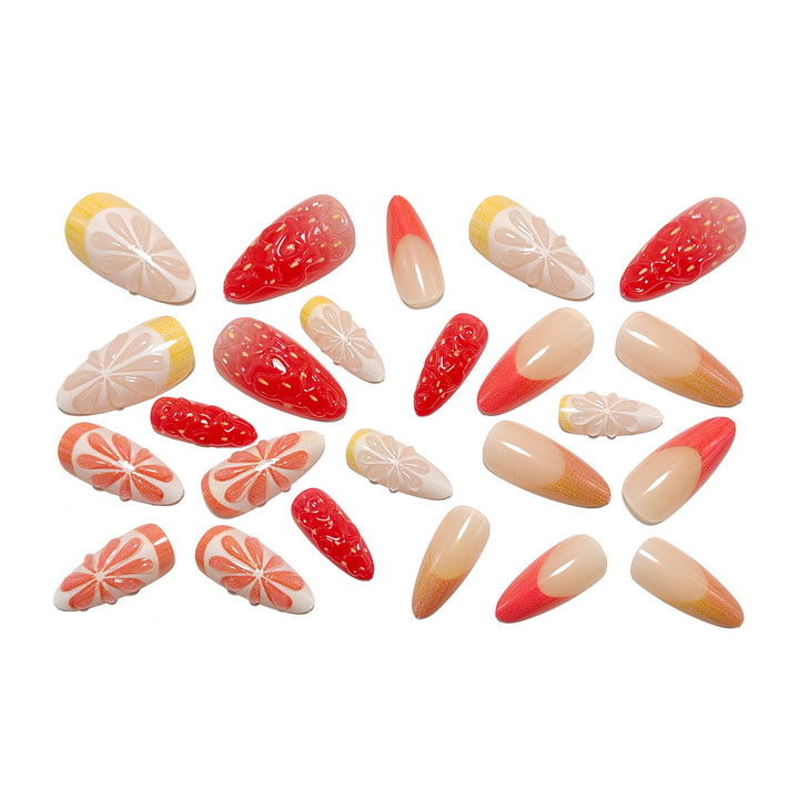 Fruity artificial nails Bowlift