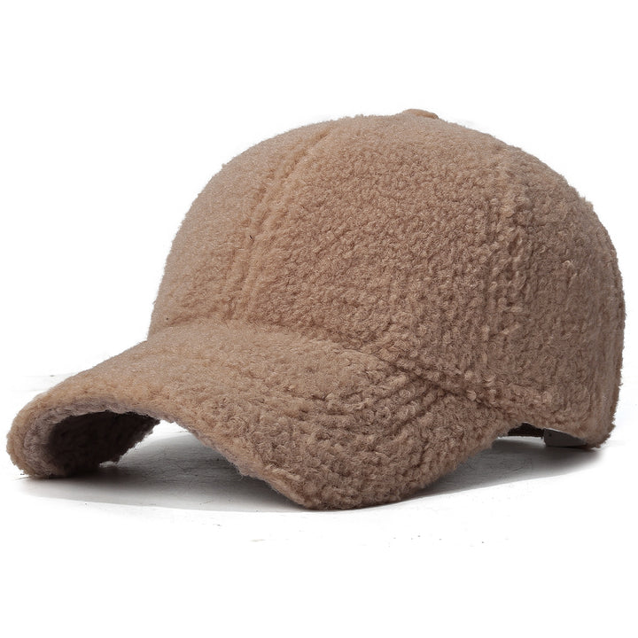 Women's Plush Fleece Baseball Cap Bowlift