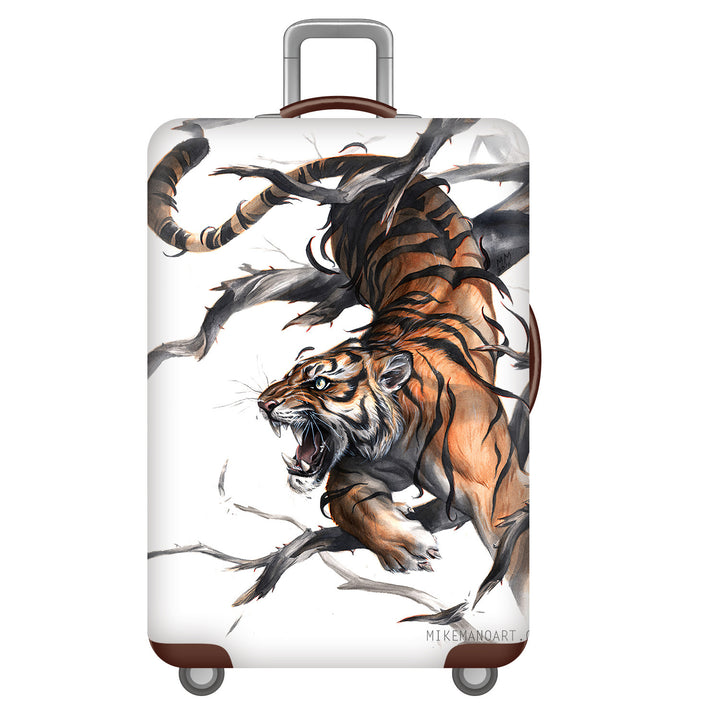 Unisex Hard-shell Travel Suitcase with Funny Panda Design Bowlift