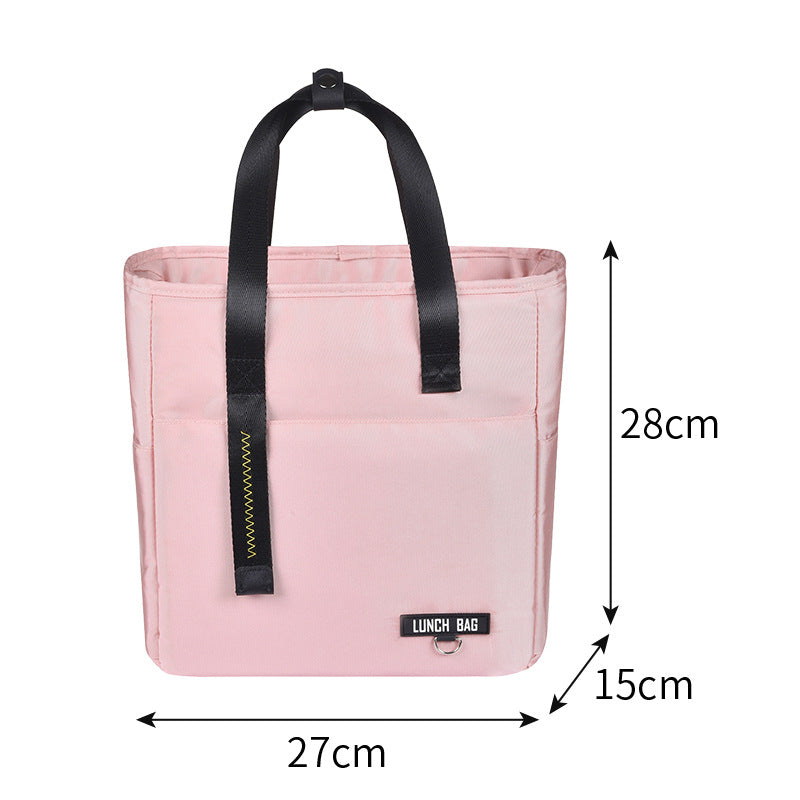 Insulated Lunch Tote with Dual Handles Bowlift