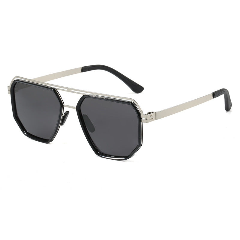 Ladies stylish octagonal sunglasses with stylish frame Bowlift