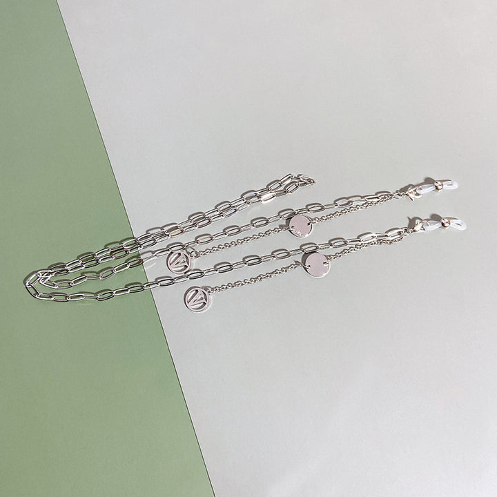 Stylish jewelry necklace with modern pendants Bowlift