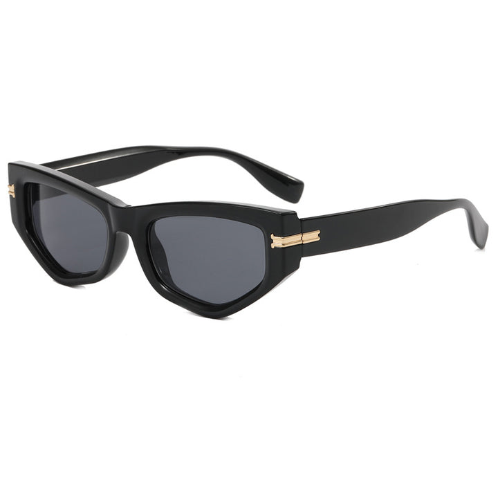 Women's trendy Cat-Eye sunglasses with painted frame and accentuated metal details Bowlift