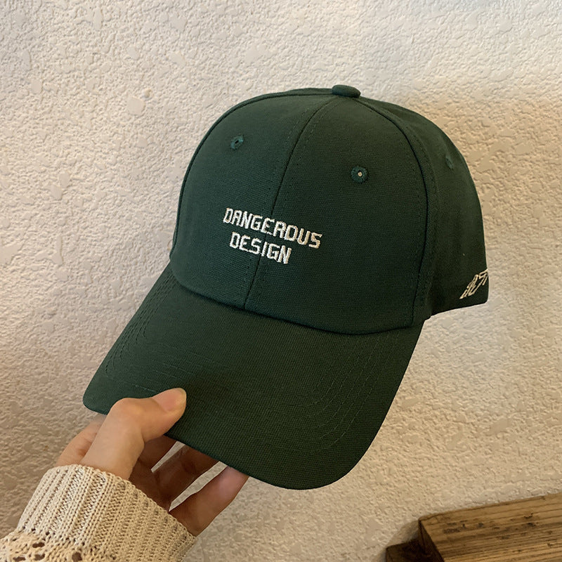 Women's Embroidered Statement Baseball Cap Bowlift