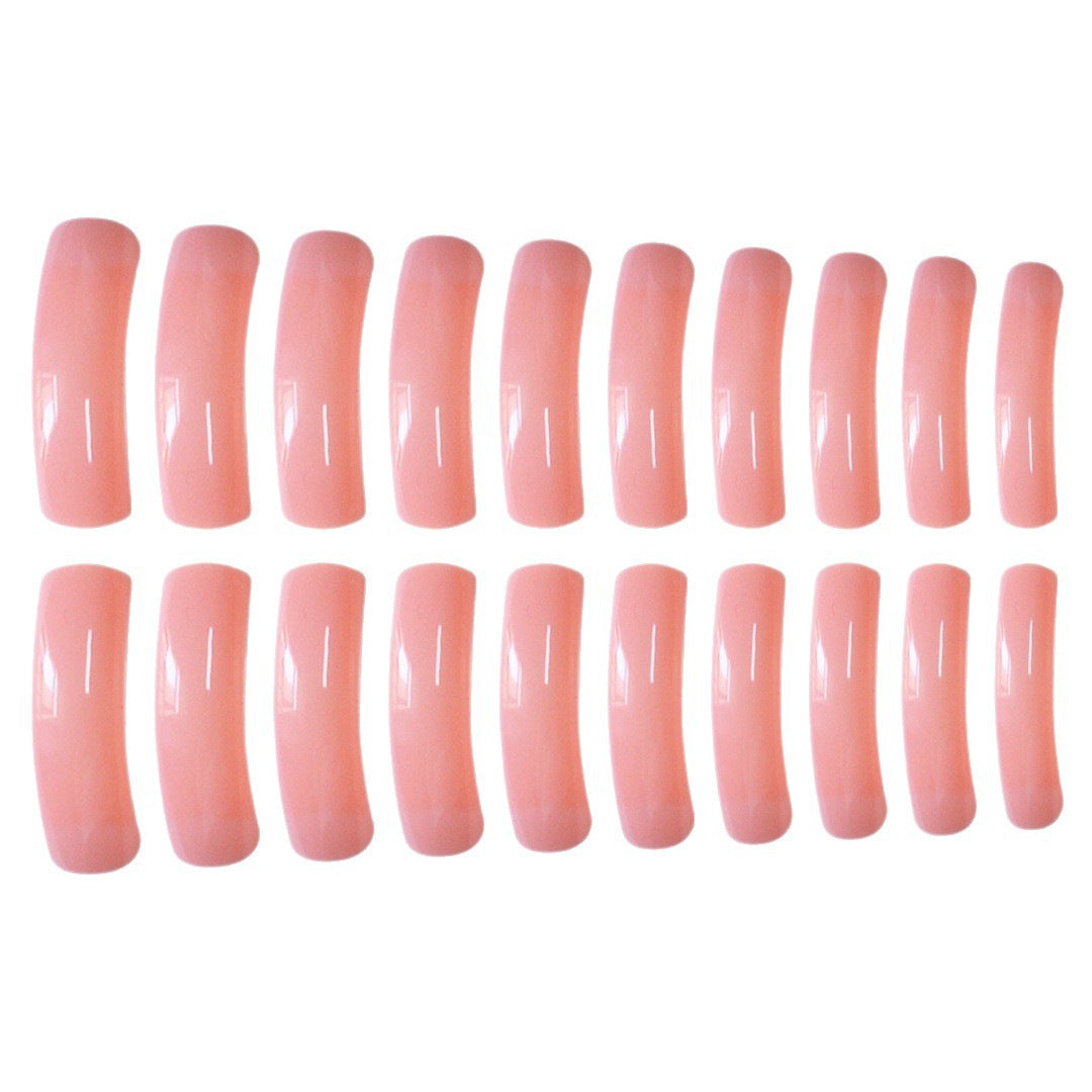 Premium Long Press-On Nail Extensions Bowlift