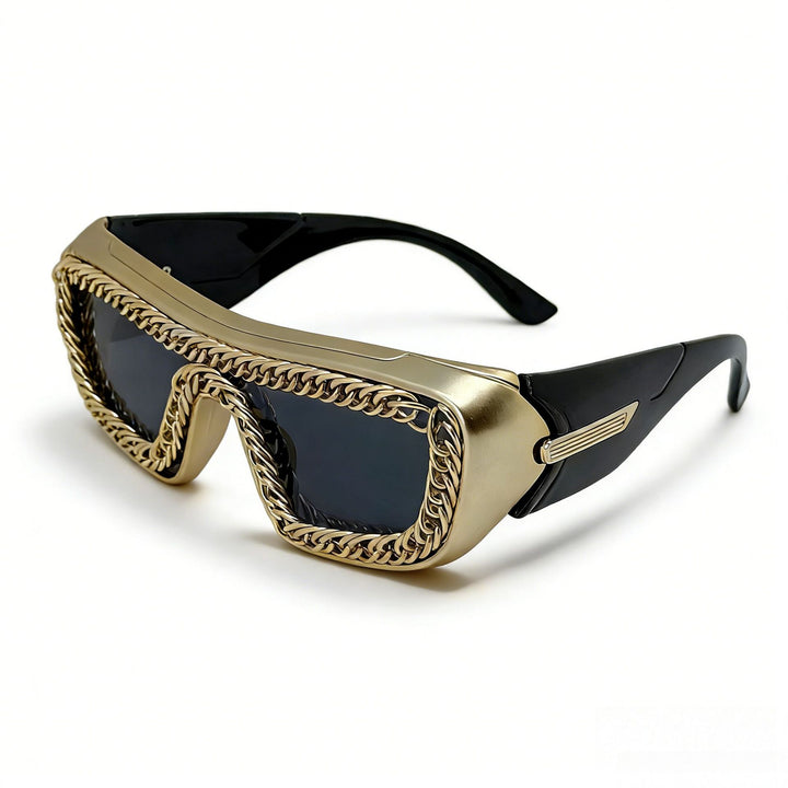 Women's sunglasses with unique chain frame Bowlift