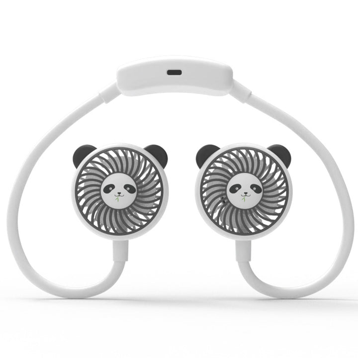 Unisex Portable Mini Fan with Funny Panda Design Bowlift