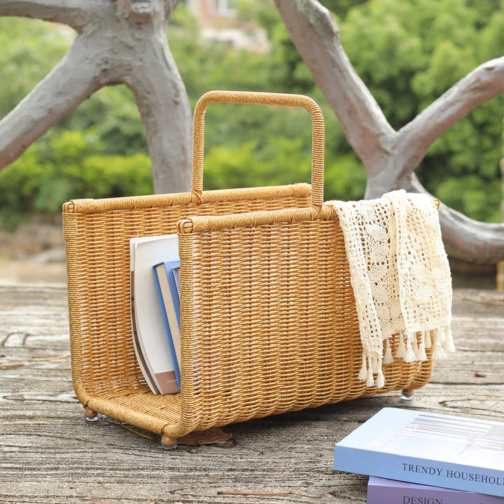 Elegant Handwoven Storage Caddy Bowlift