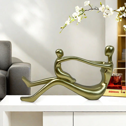 Stylish sculpture with intertwined figures Bowlift