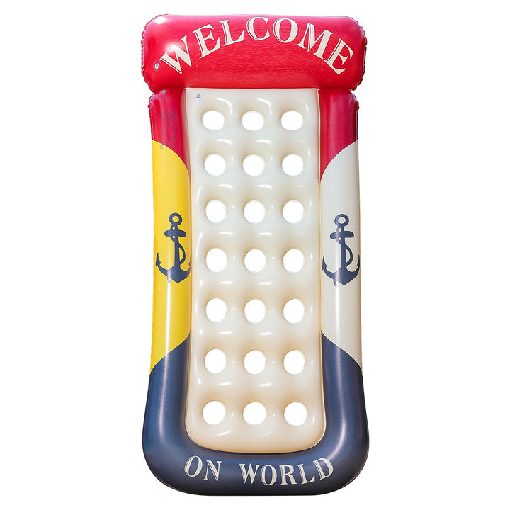 Women's Inflatable Swimming Ring with Watermelon Design Bowlift