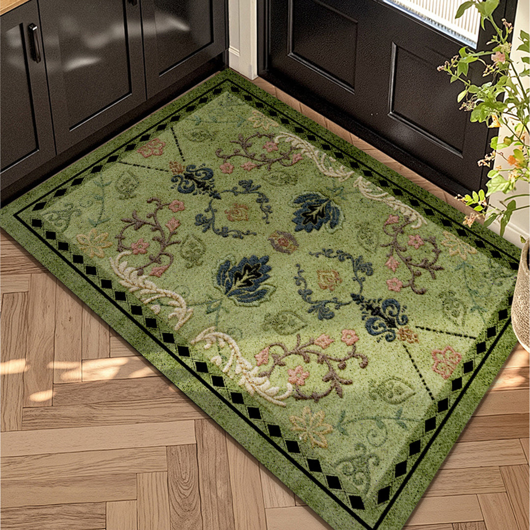 Modern Floral Area Rug