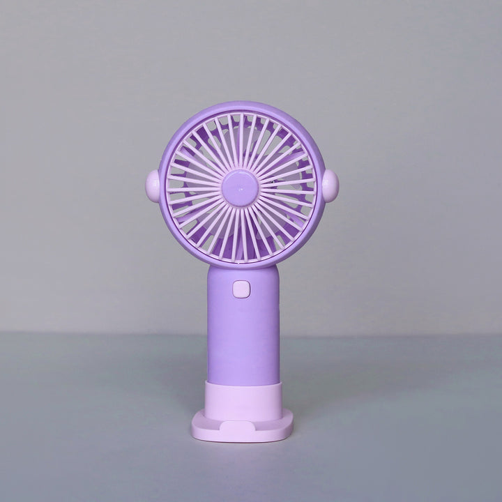 Unisex Handheld Fan with ergonomic design and practical stand function Bowlift