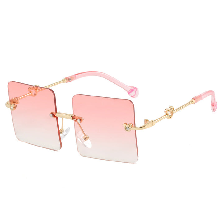 Women's square sunglasses with luxurious, high-quality frame Bowlift
