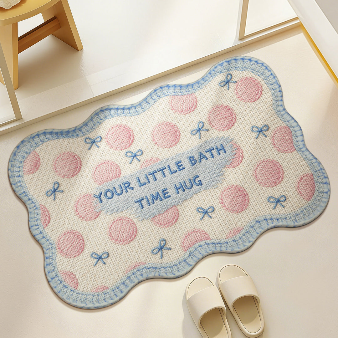 Cozy Decorative Bath Mat Bowlift