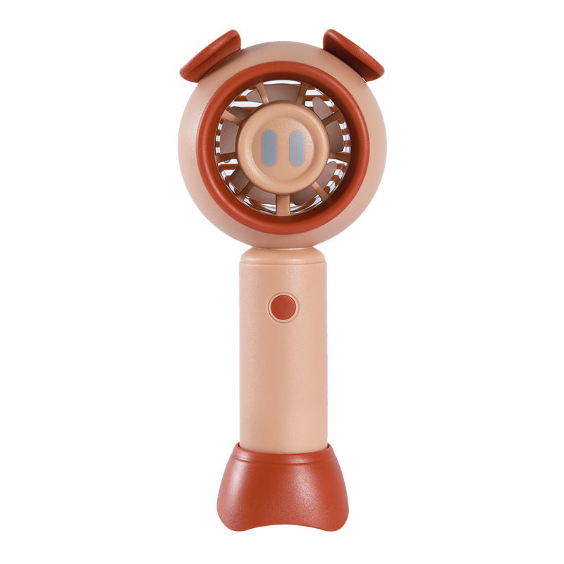 Ladies Portable Hand Fan with Ergonomic Handle and Quiet Operation Function Bowlift